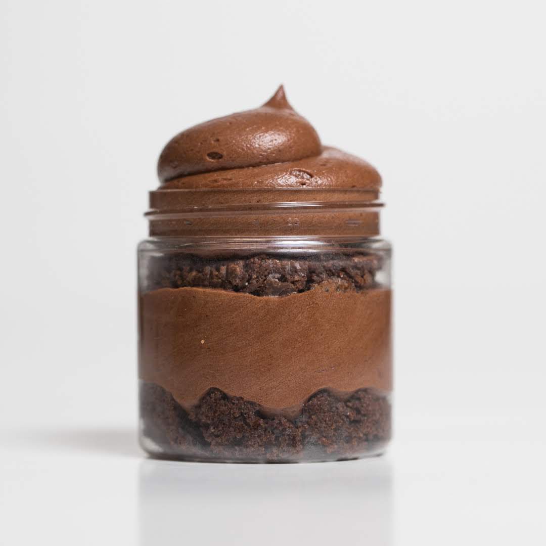 Double chocolate- The Dream Sampler Cupcake Jars Set of 8 - Dreamy Creations Cupcakes