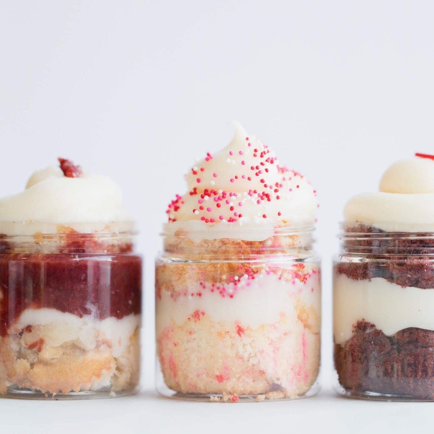The Dream Sampler Cupcake Jars Set of 8 - Dreamy Creations Cupcakes