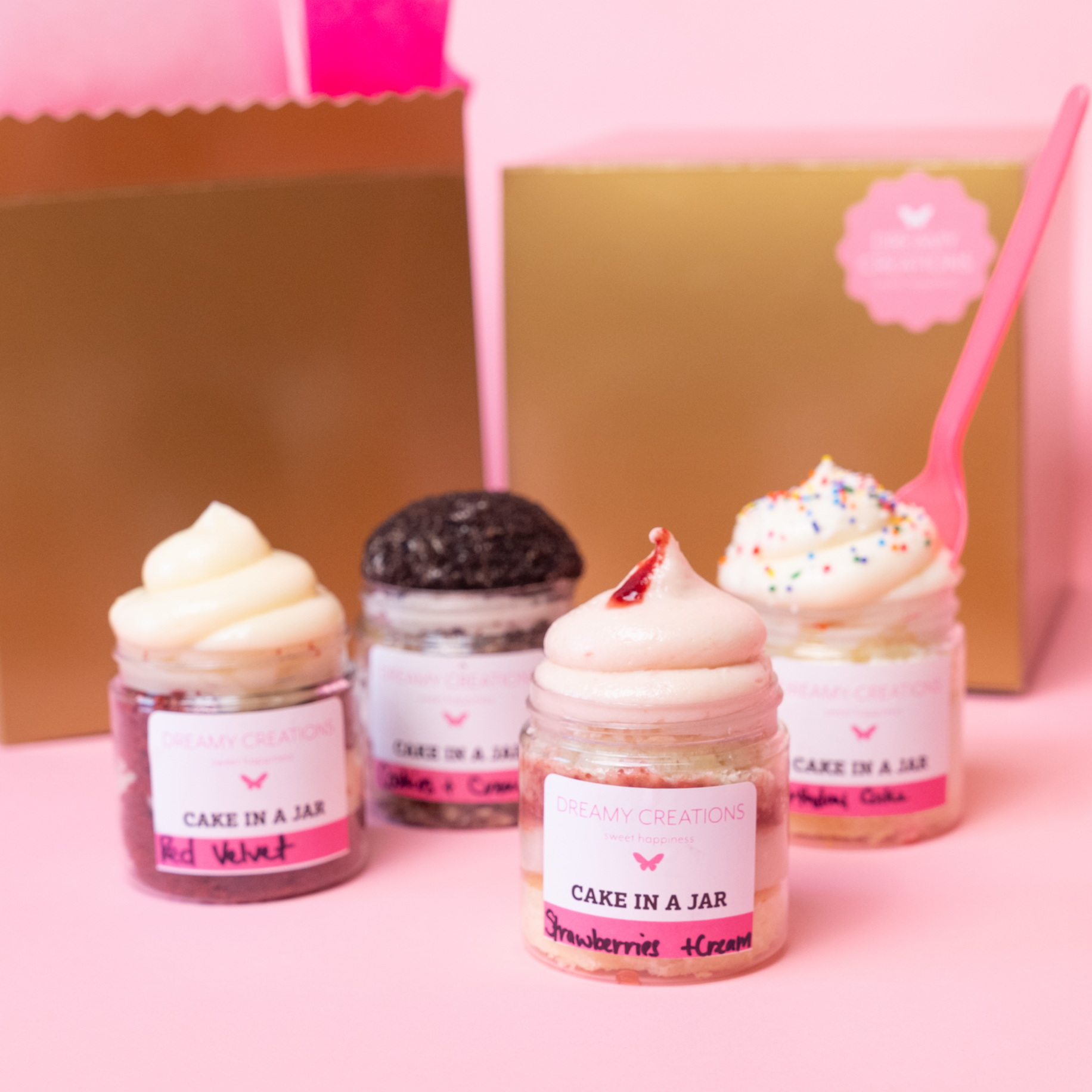 La Top Sellers Cupcake Jar s Pack