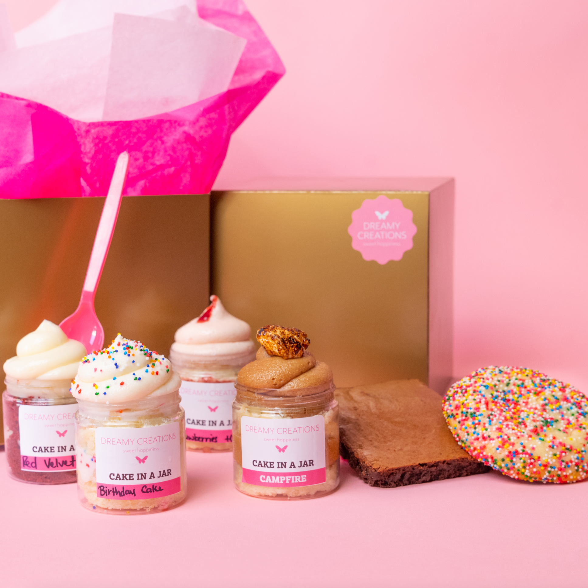 The Happiness sample gift box assortment