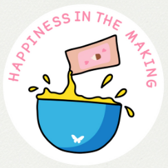  Happiness in the making sticker baking 